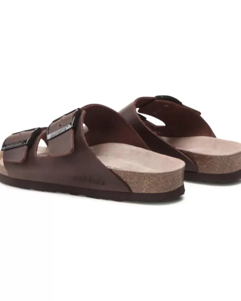 Man GENUINS Man Sandals Hawaii G104364 Marron