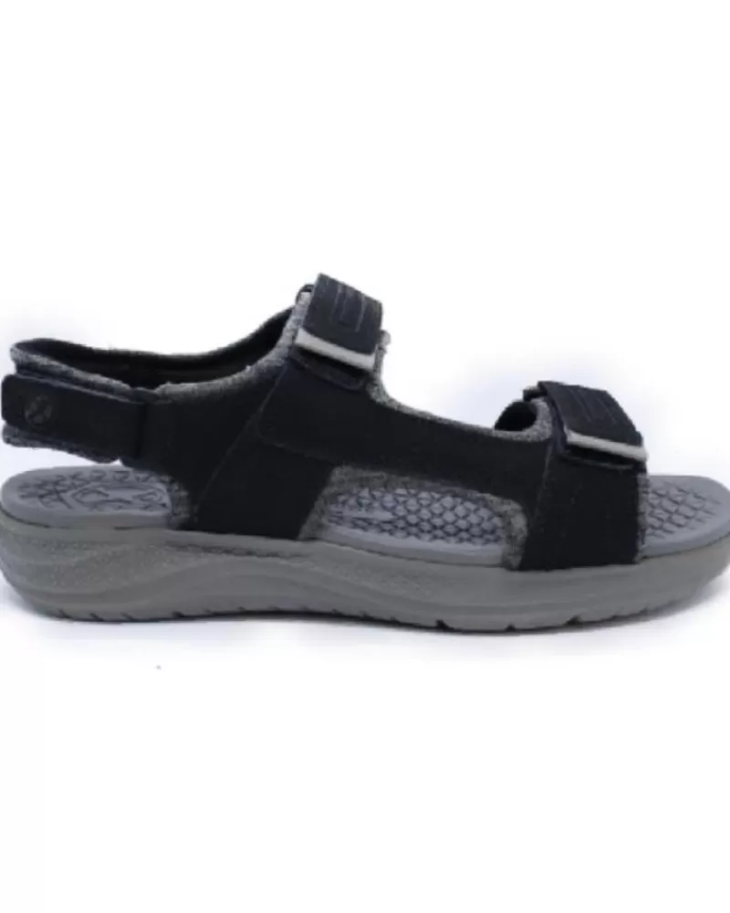 Man HUSH PUPPIES Man Sandals - Sandalia Activate Black