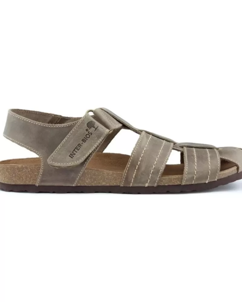 Man INTERBIOS Man Sandals Sandalias Cerrada Pardo