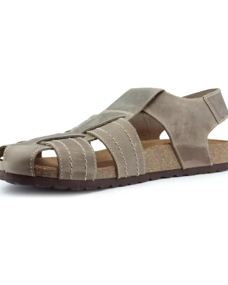 Man INTERBIOS Man Sandals Sandalias Cerrada Pardo
