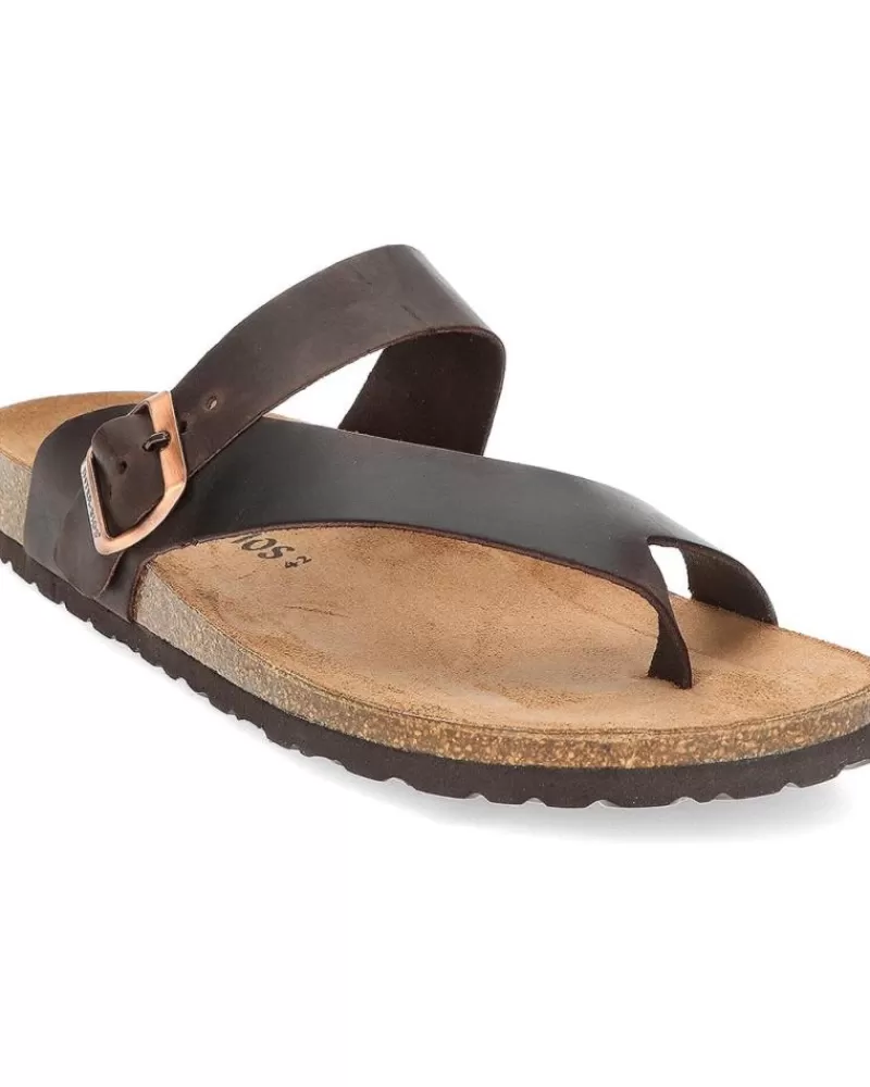 Man INTERBIOS Man Sandals Sandalias Crazy Casual Mokacobre