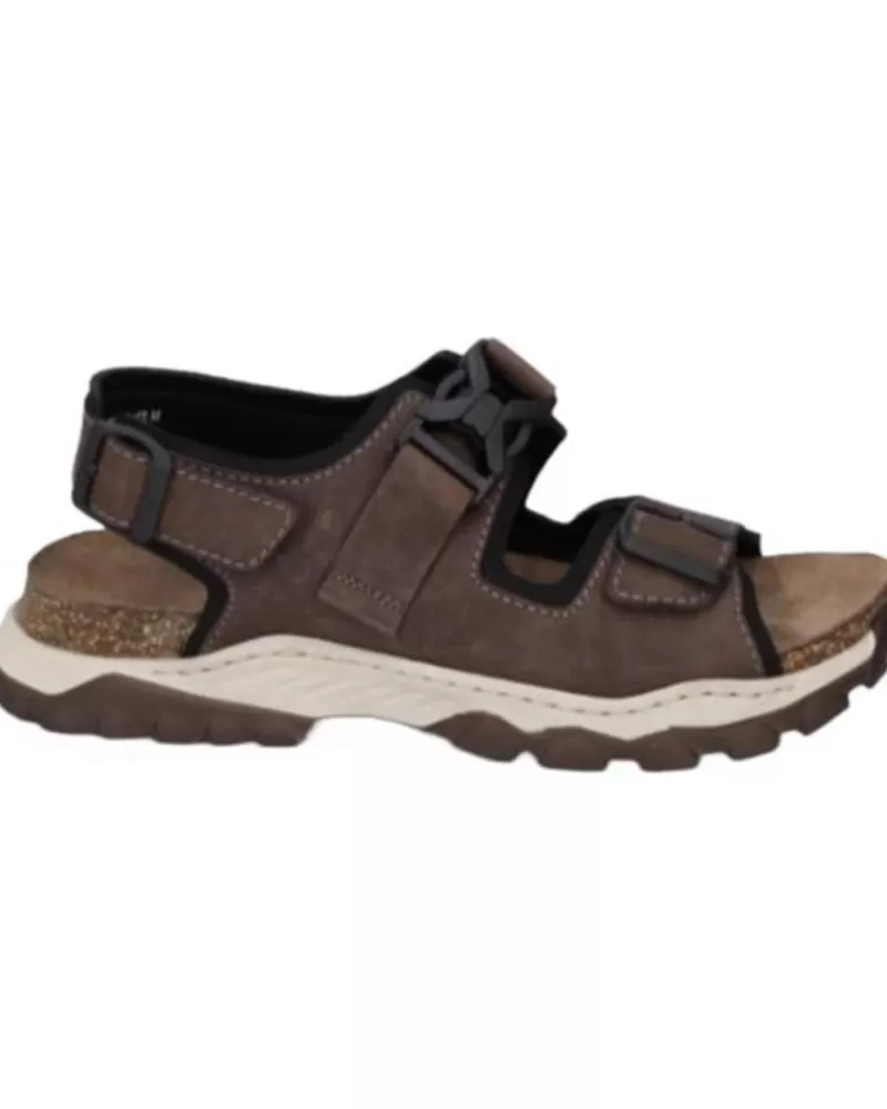 Man JOSEP SEIBEL Man Sandals Janosch 02 Moca Marron