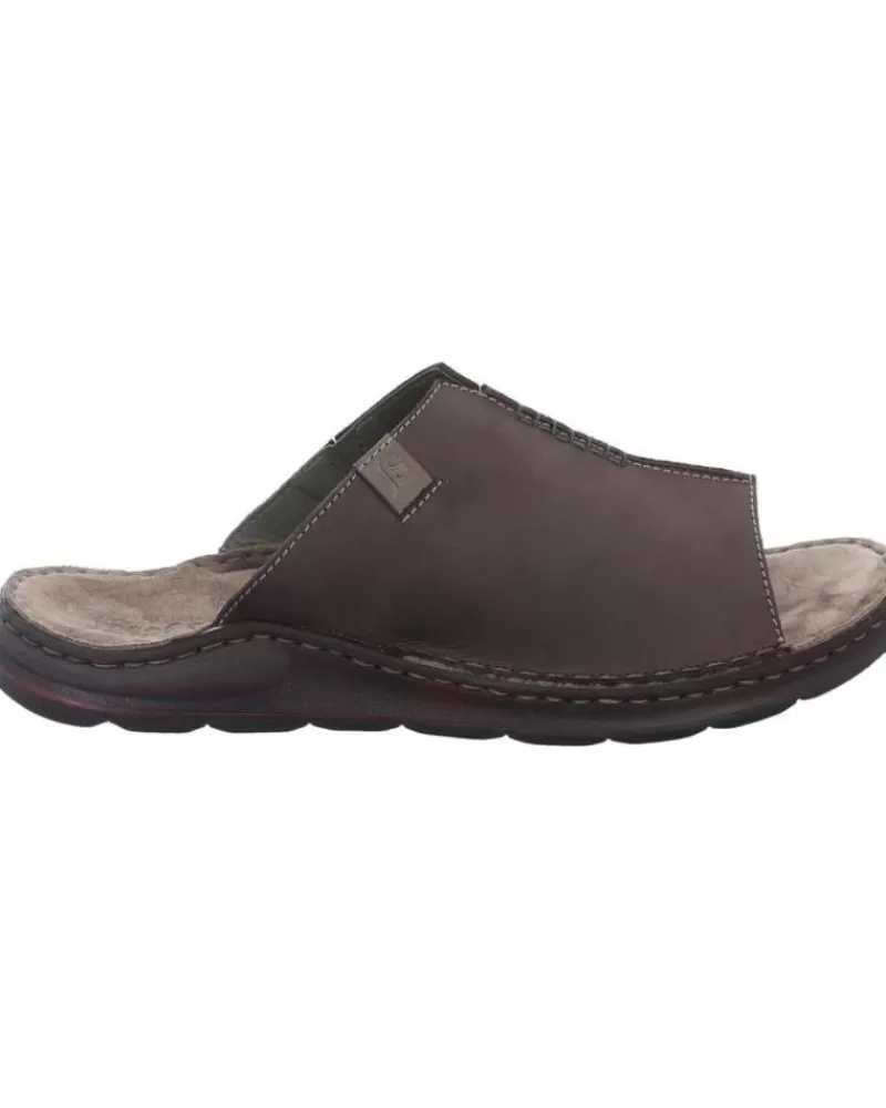 Man JOSEP SEIBEL Man Sandals Maverick-03 Mooca Marron