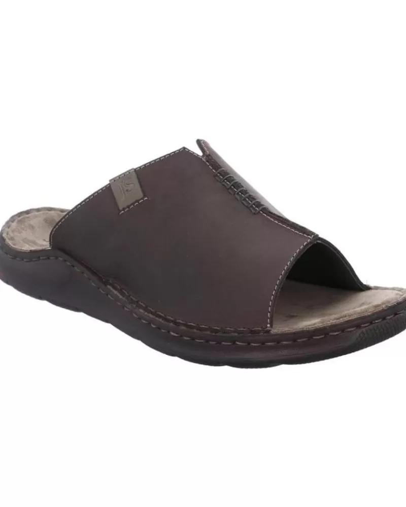 Man JOSEP SEIBEL Man Sandals Maverick-03 Mooca Marron