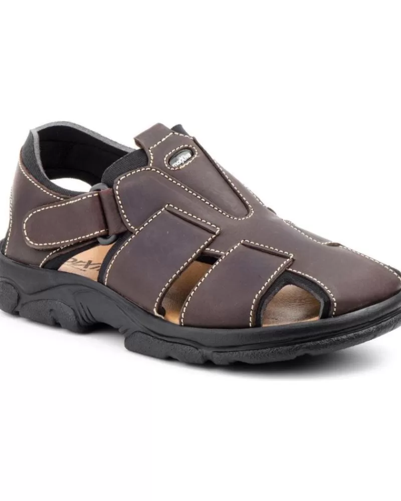 Man LA VIDA ROSA Man Sandals Sandalia Plana Marron