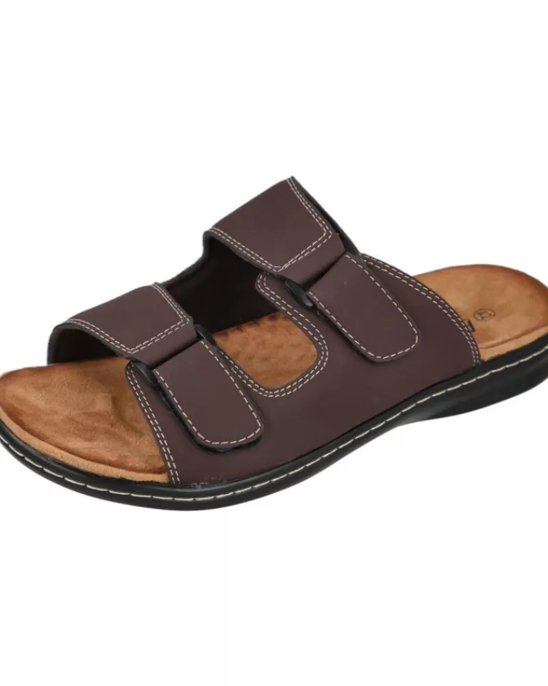 Man L&R SHOES Man Sandals L&R Shoes 19788-33 Chanclas Hombre Marron