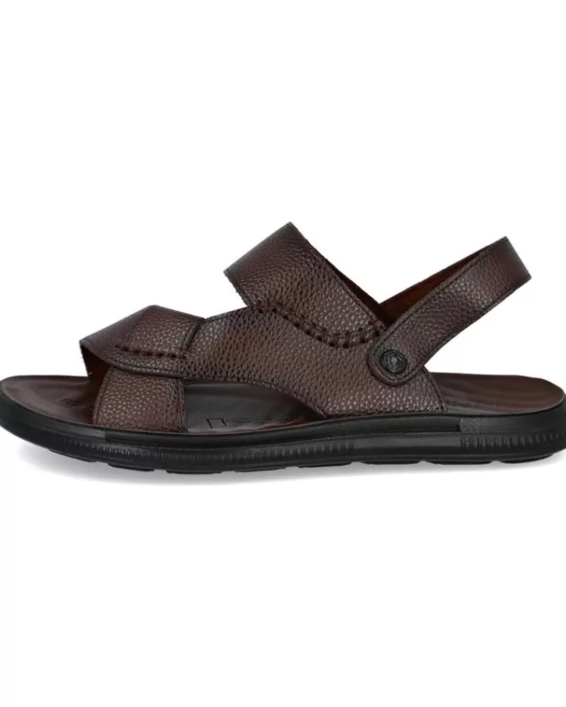 Man L&R SHOES Man Sandals L&R Shoes 259V Sandalias Hombre Marron