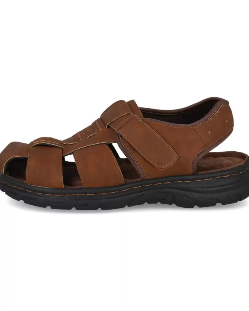 Man L&R SHOES Man Sandals L&R Shoes Lr Shoes 2261-11 Sandalias Hombre Camel