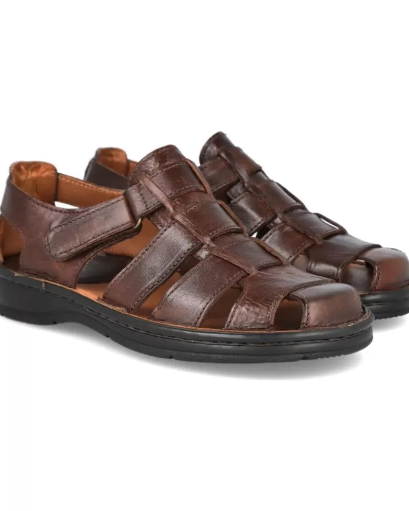 Man L&R SHOES Man Sandals L&R Shoes Lr Shoes 5800 Sandalias Hombre Marron