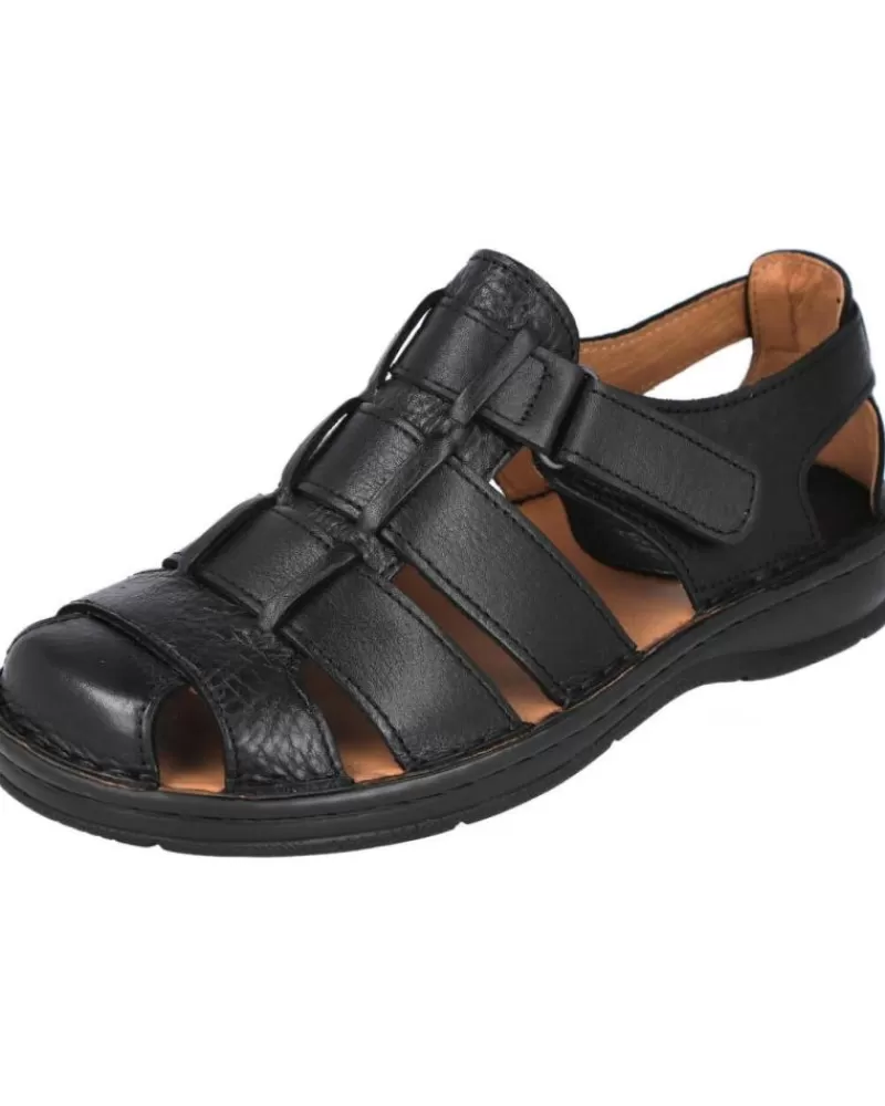 Man L&R SHOES Man Sandals L&R Shoes Lr Shoes 5800 Sandalias Hombre Negro