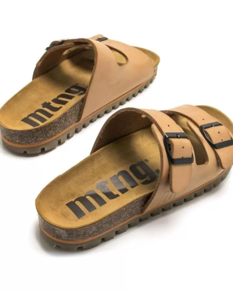 Man MTNG Man Sandals Sandalias Bio Mustang Marron