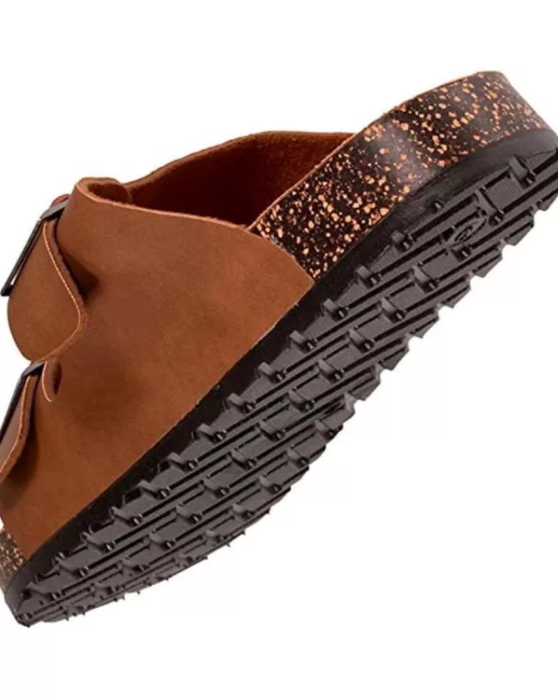 Man OTRAS MARCAS Man Sandals Pala Anatomica Hebillas Isotoner