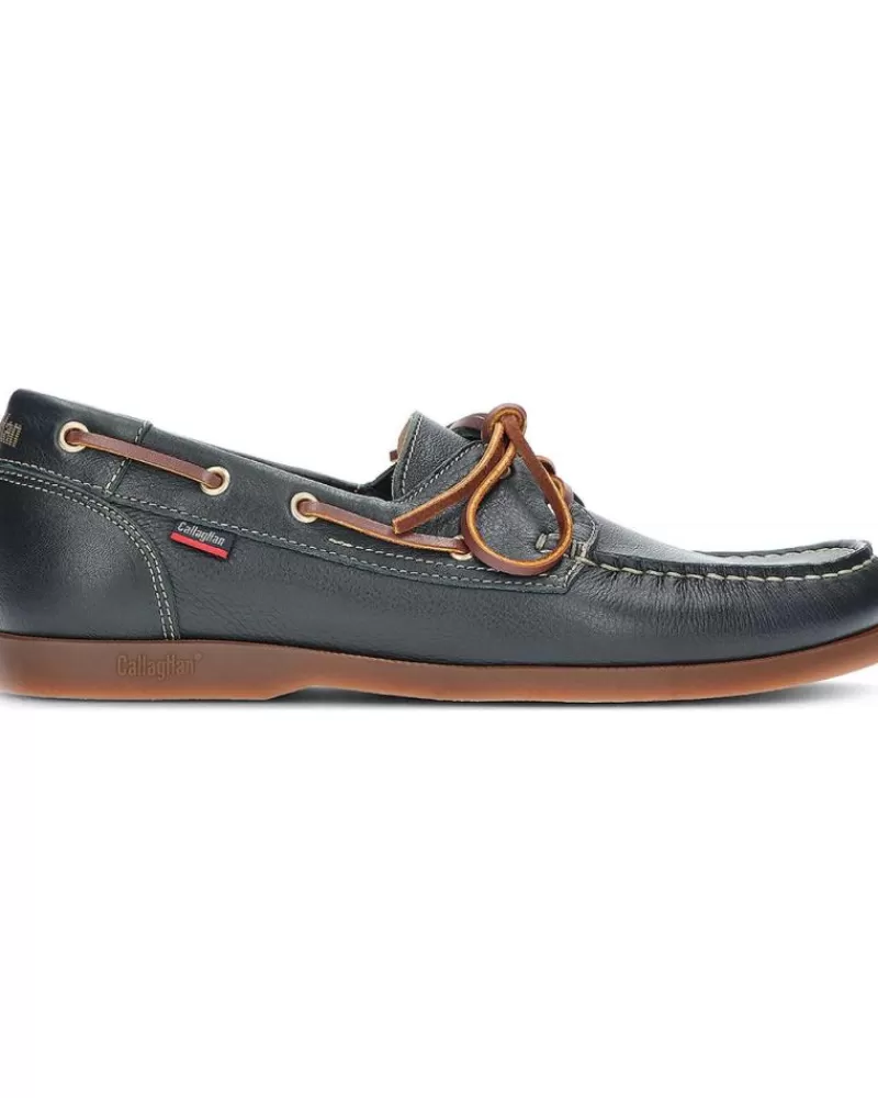 Man CALLAGHAN Man Shoes Nauticos Washable 51600 Marino