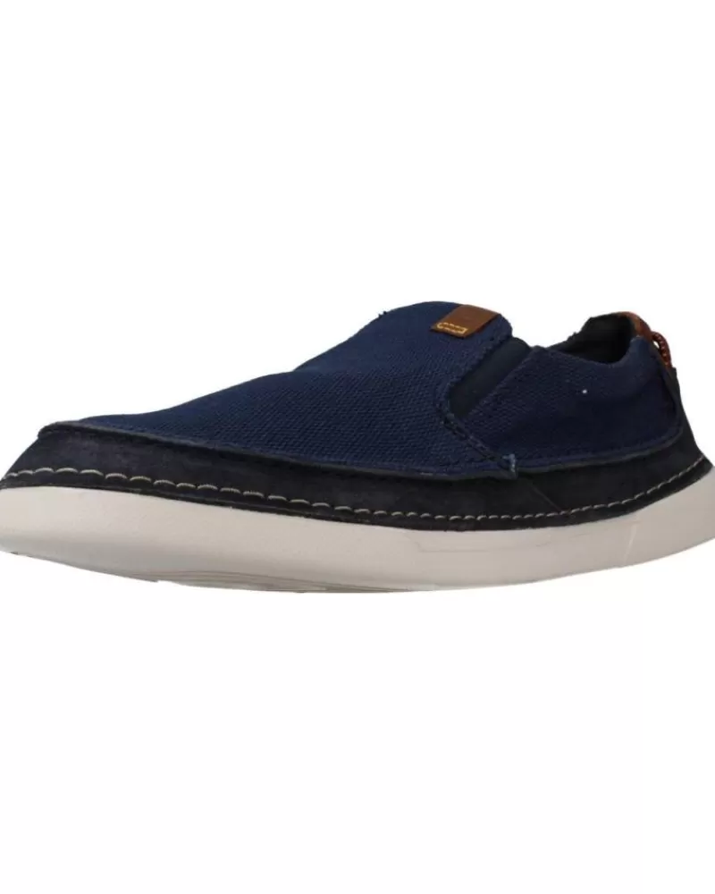 Man CLARKS Man Shoes Gereld Step Azul