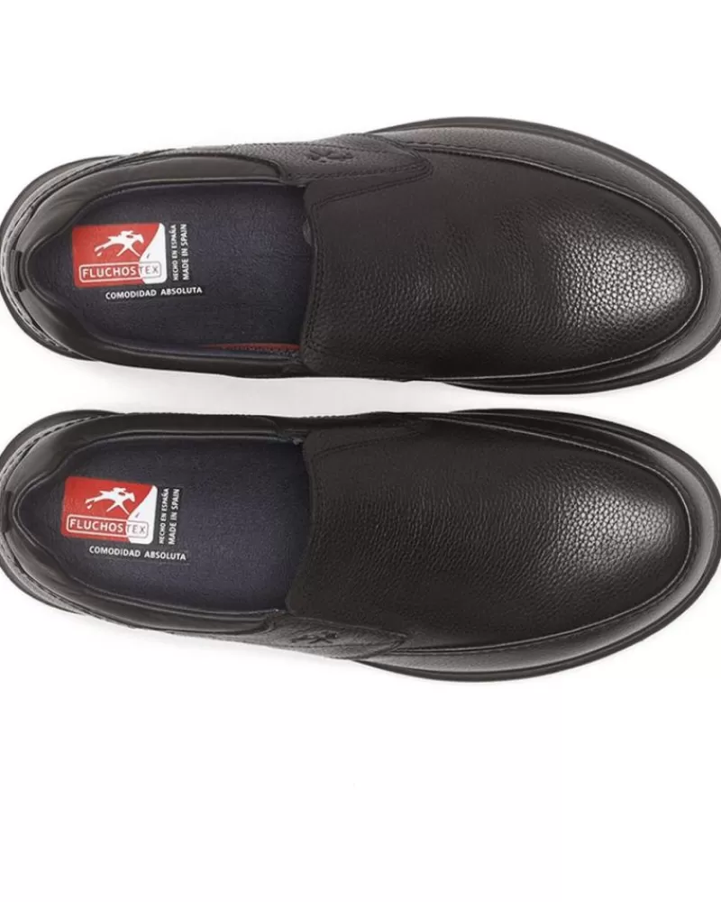 Man FLUCHOS Man Shoes Zapato F1312 Negro Hombre N G Negro Com 2