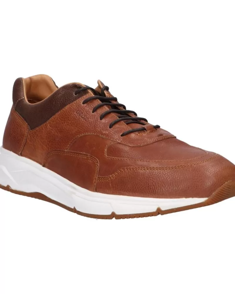 Man GEOX Man Shoes U16Czc 00046 U Radente C6520 Lt Brown-Chocolate