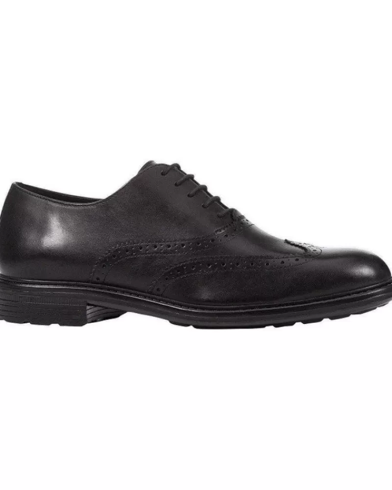 Man GEOX Man Shoes U Walk Pleasure E - Vit Liscio U26Cge00043 Negro