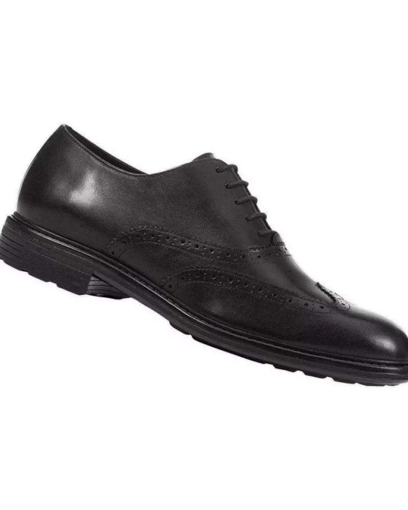 Man GEOX Man Shoes U Walk Pleasure E - Vit Liscio U26Cge00043 Negro