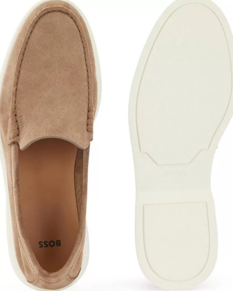 Man HUGO BOSS Man Shoes 50471122 Medium Beige Marron