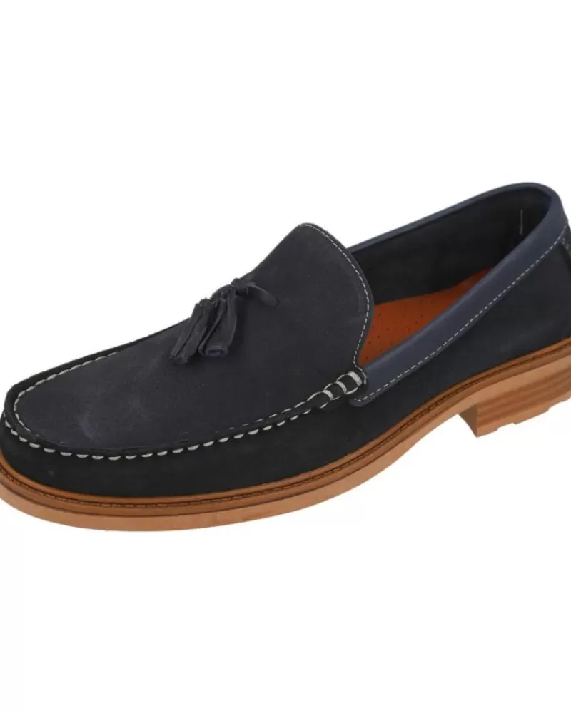 Man L&R SHOES Man Shoes L&R Shoes Route 83 3003 Mocasines Hombre Azul