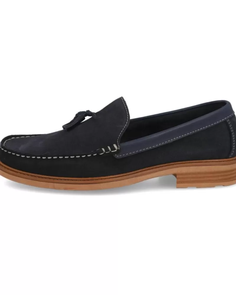 Man L&R SHOES Man Shoes L&R Shoes Route 83 3003 Mocasines Hombre Azul