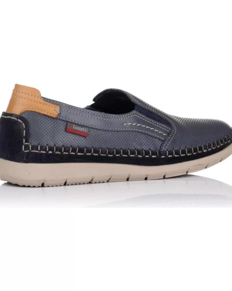Man LUISETTI Man Shoes Zapatos De Sport 29505 Marino Azul
