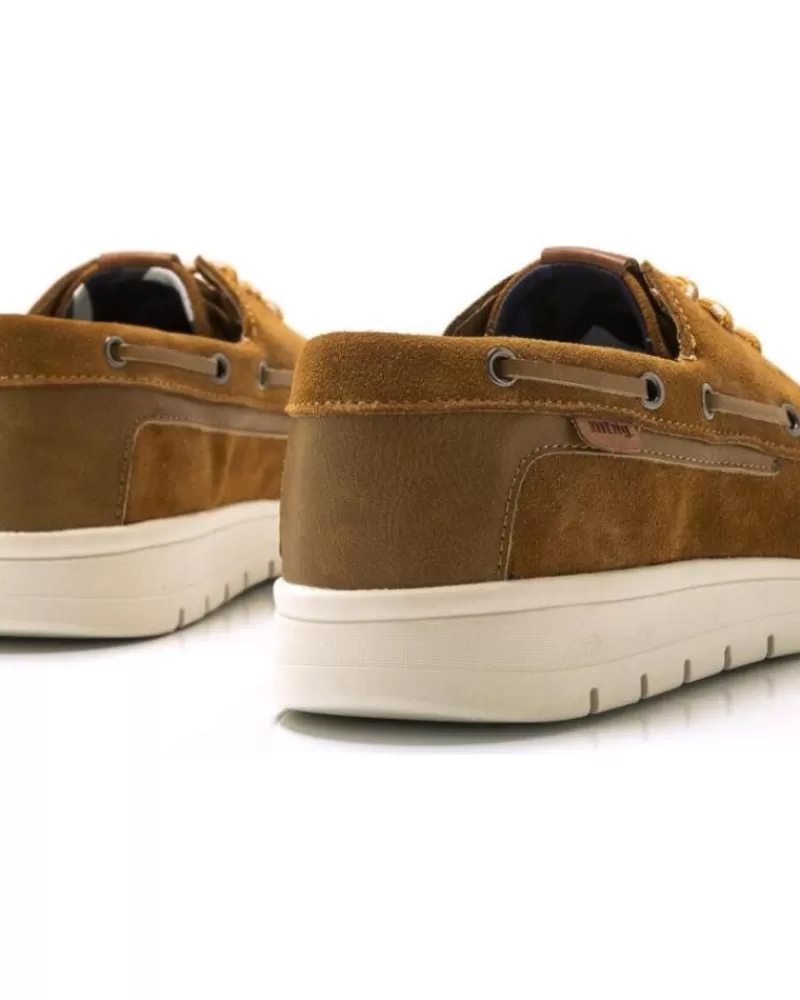 Man MTNG Man Shoes Zapato Piel Cordon Denver Mustang Negro