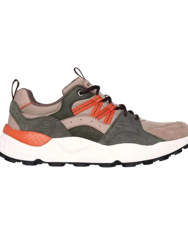 Man SKECHERS Man Shoes Deportiva 210555 Beige