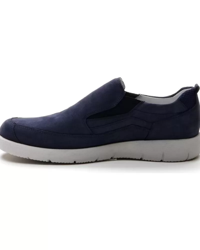 Man STONEFLY Man Shoes Stream 22 Nabuk-Textile 219015 Azul