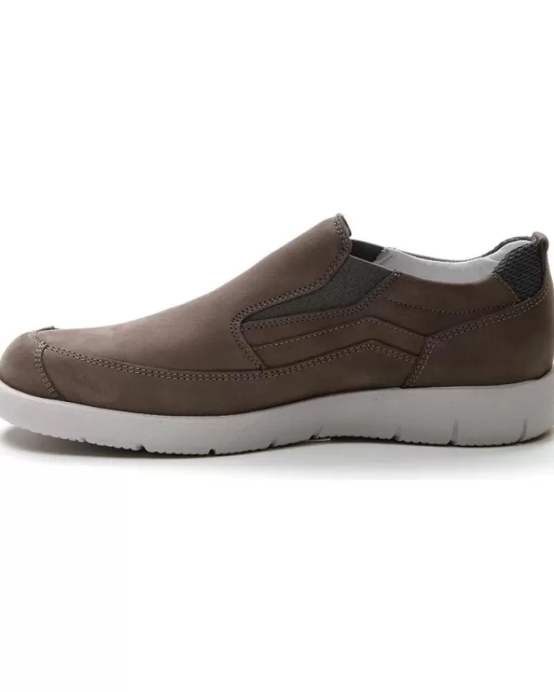 Man STONEFLY Man Shoes Stream 22 Nabuk-Textile 219015 Marrn Gris
