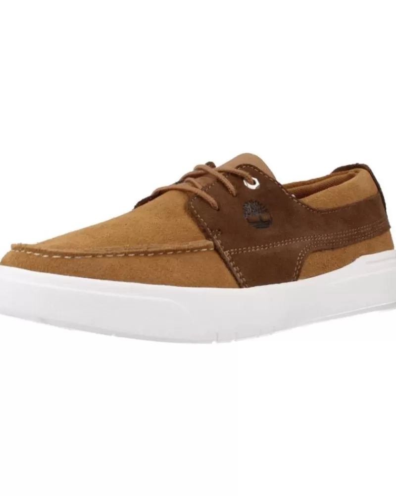 Man TIMBERLAND Man Shoes Seneca Bay Boat Marron