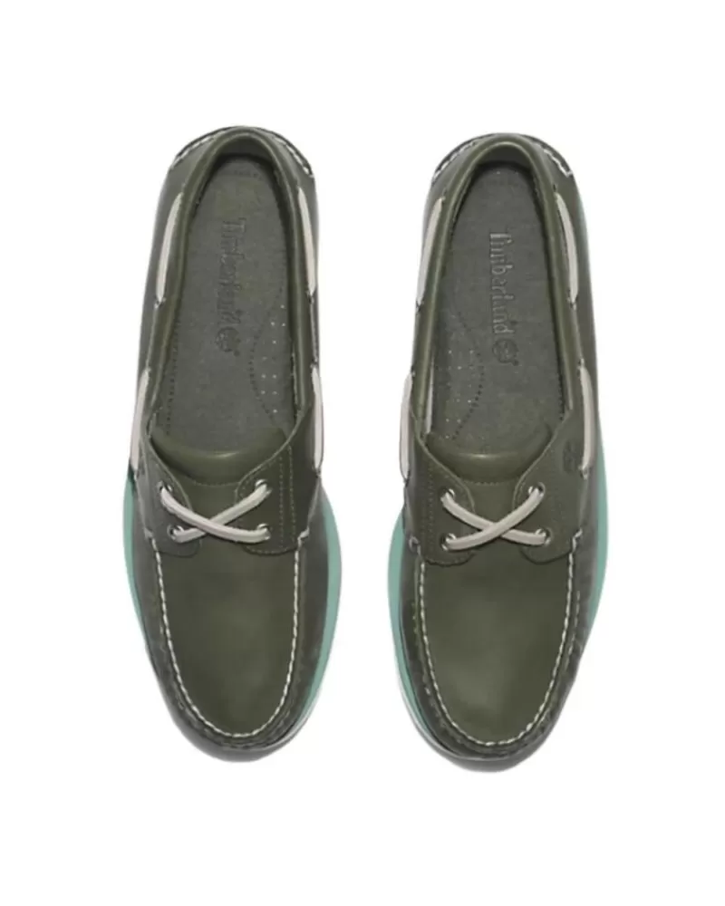Man TIMBERLAND Man Shoes Zapatos Primavera Verano Nautico Kaki Tb0A2Grc Verde