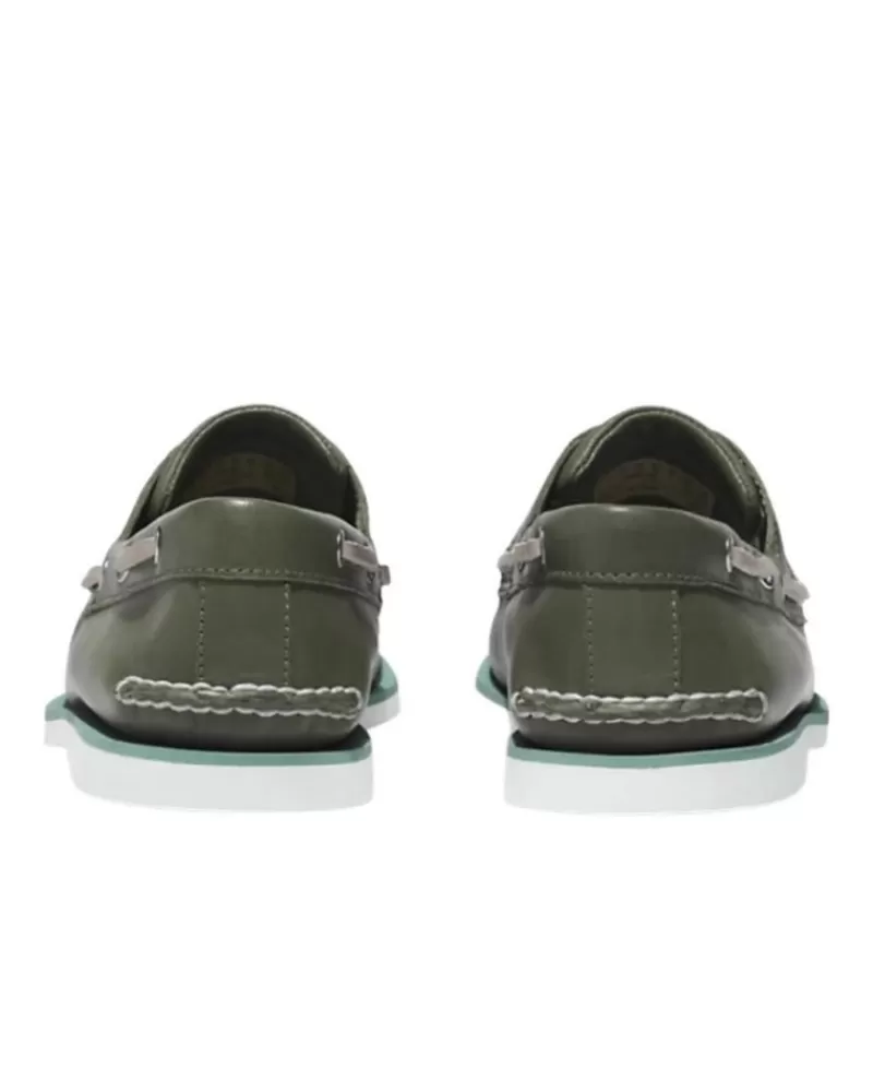 Man TIMBERLAND Man Shoes Zapatos Primavera Verano Nautico Kaki Tb0A2Grc Verde