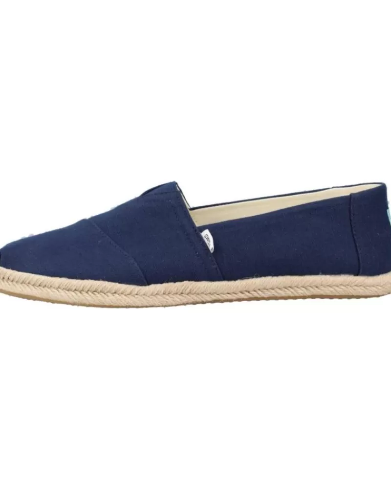 Man TOMS Man Shoes Rope Azul