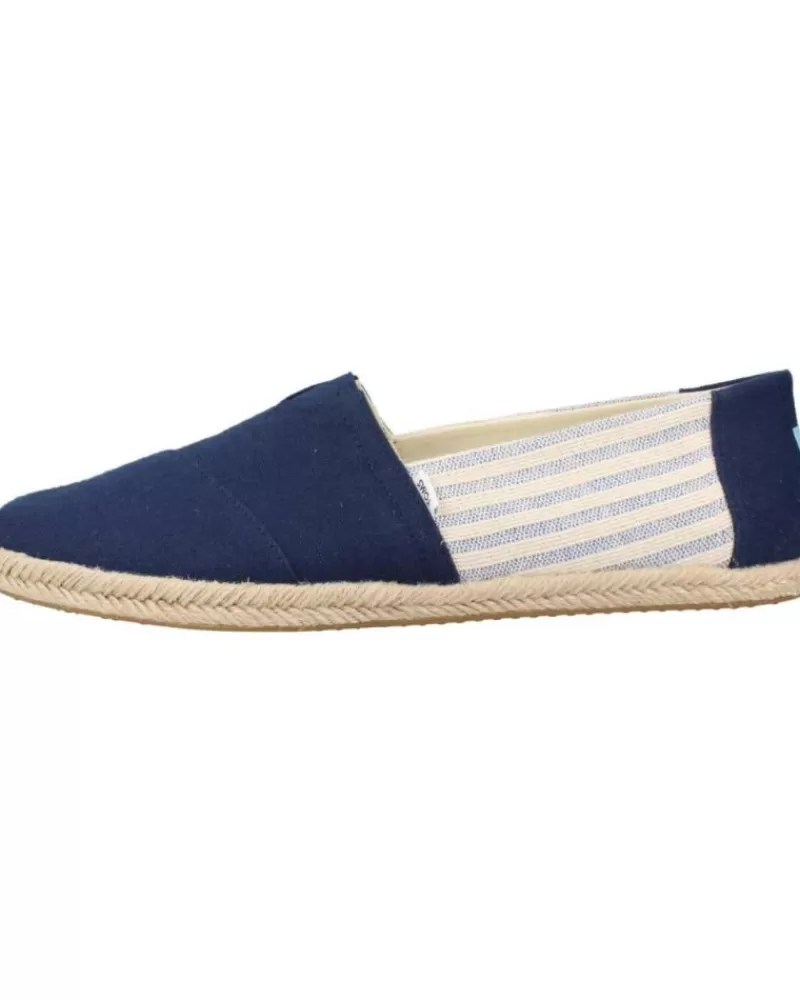 Man TOMS Man Shoes Rope Azul