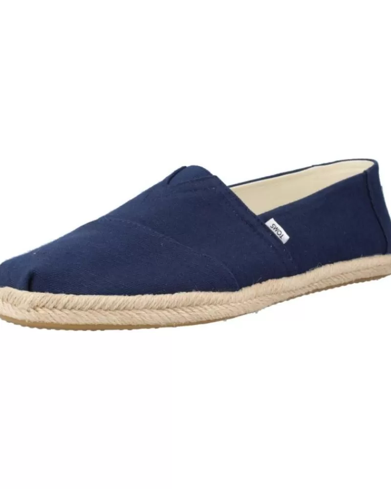Man TOMS Man Shoes Rope Azul
