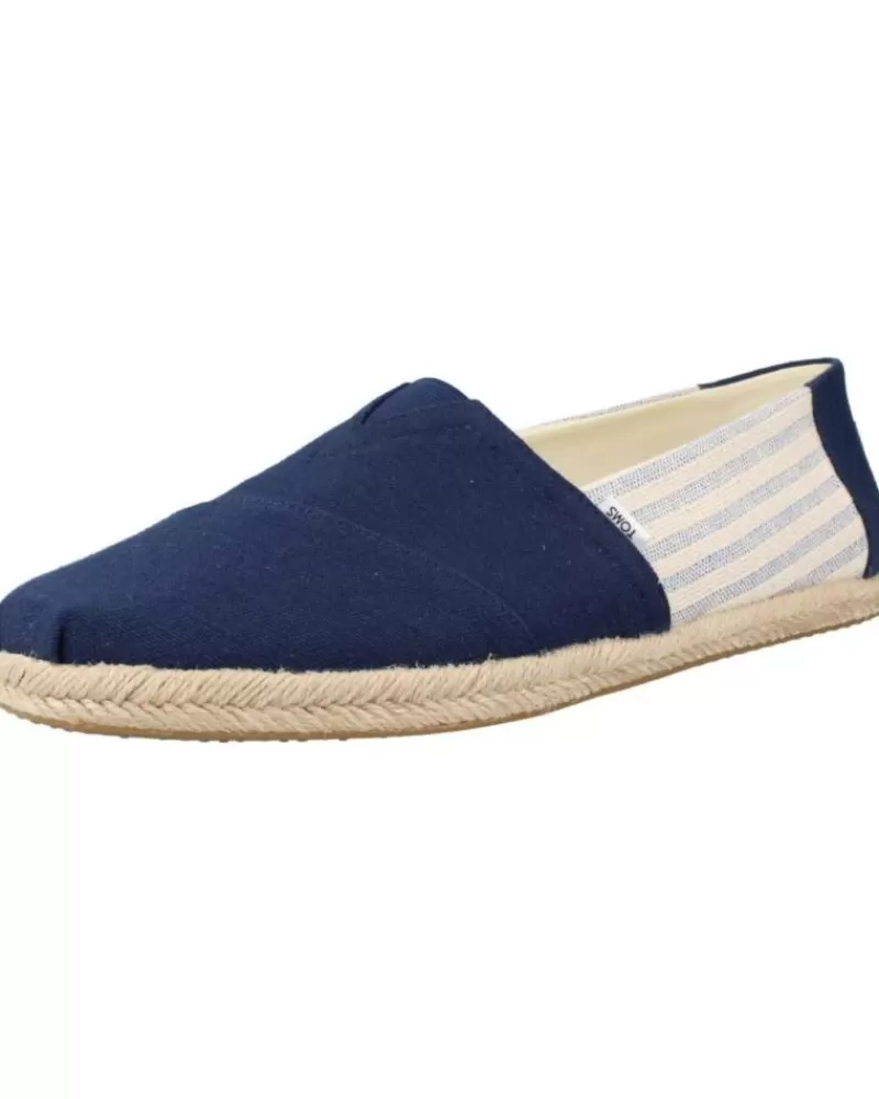Man TOMS Man Shoes Rope Azul