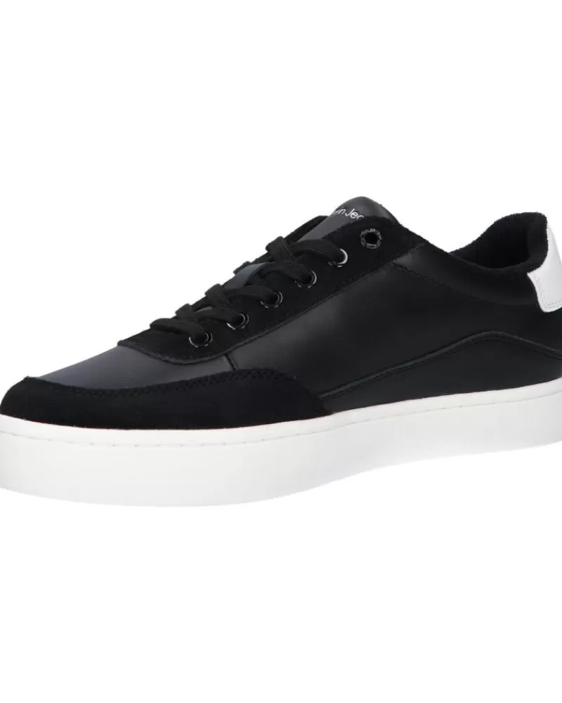 Man CALVIN KLEIN Man Zapatillas Deporte Ym0Ym00713 Classic Cupsole Beh Black-Bright White