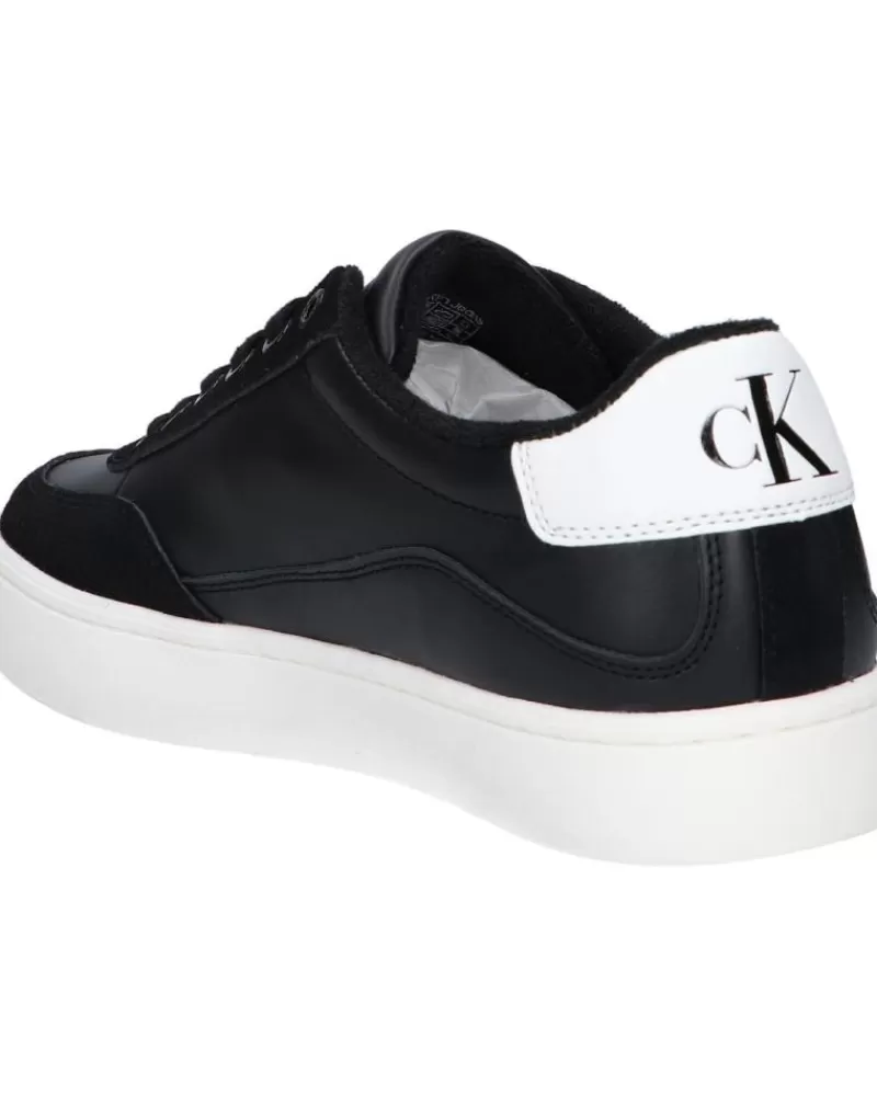 Man CALVIN KLEIN Man Zapatillas Deporte Ym0Ym00713 Classic Cupsole Beh Black-Bright White