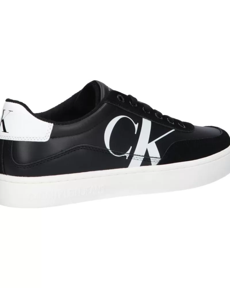 Man CALVIN KLEIN Man Zapatillas Deporte Ym0Ym00713 Classic Cupsole Beh Black-Bright White