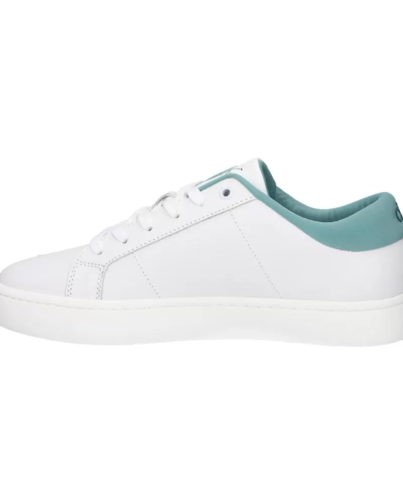 Man CALVIN KLEIN Man Zapatillas Deporte Ym0Ym00864 Classic Cupsole 01T Bright White- Oil Blue