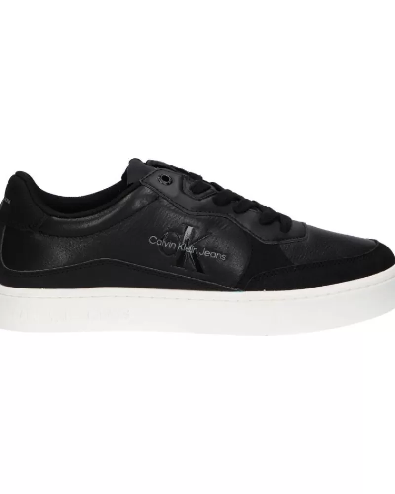 Man CALVIN KLEIN Man Zapatillas Deporte Ym0Ym00885 Classic Cupsole 0Gm Black-Bright White