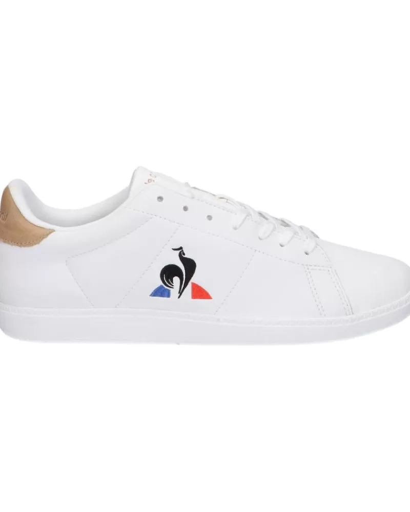 Man LE COQ SPORTIF Man Zapatillas Deporte 2320371 Courtset Optical White-Tan