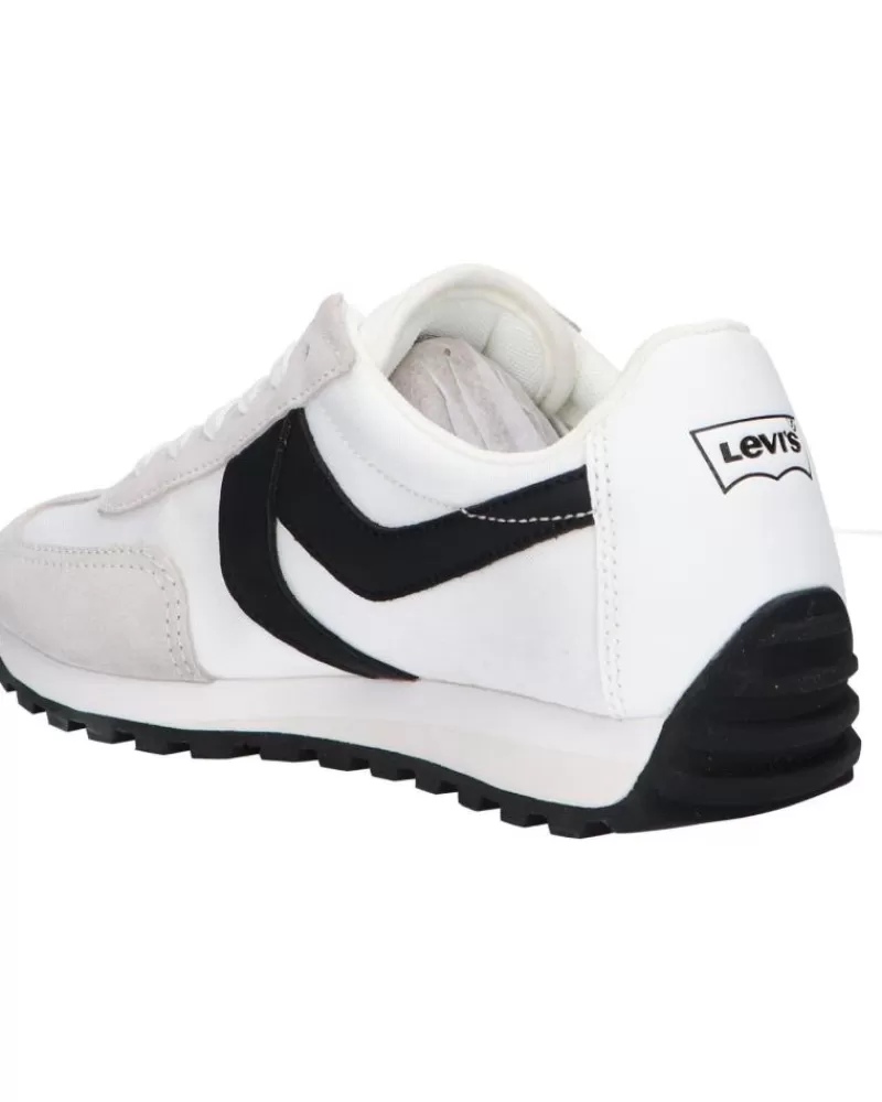 Man LEVIS Man Zapatillas Deporte 235400 744 Stryder Red Tab 51 Blanco