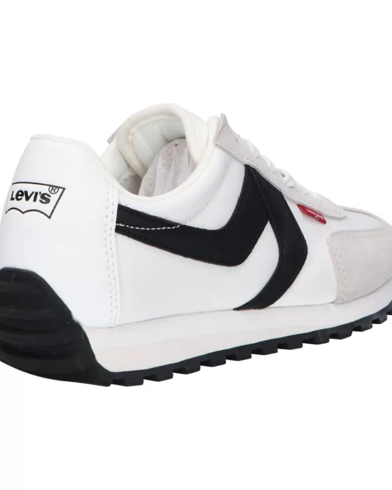 Man LEVIS Man Zapatillas Deporte 235400 744 Stryder Red Tab 51 Blanco