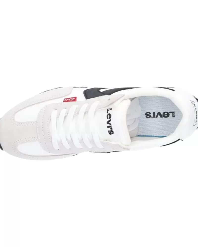 Man LEVIS Man Zapatillas Deporte 235400 744 Stryder Red Tab 51 Blanco