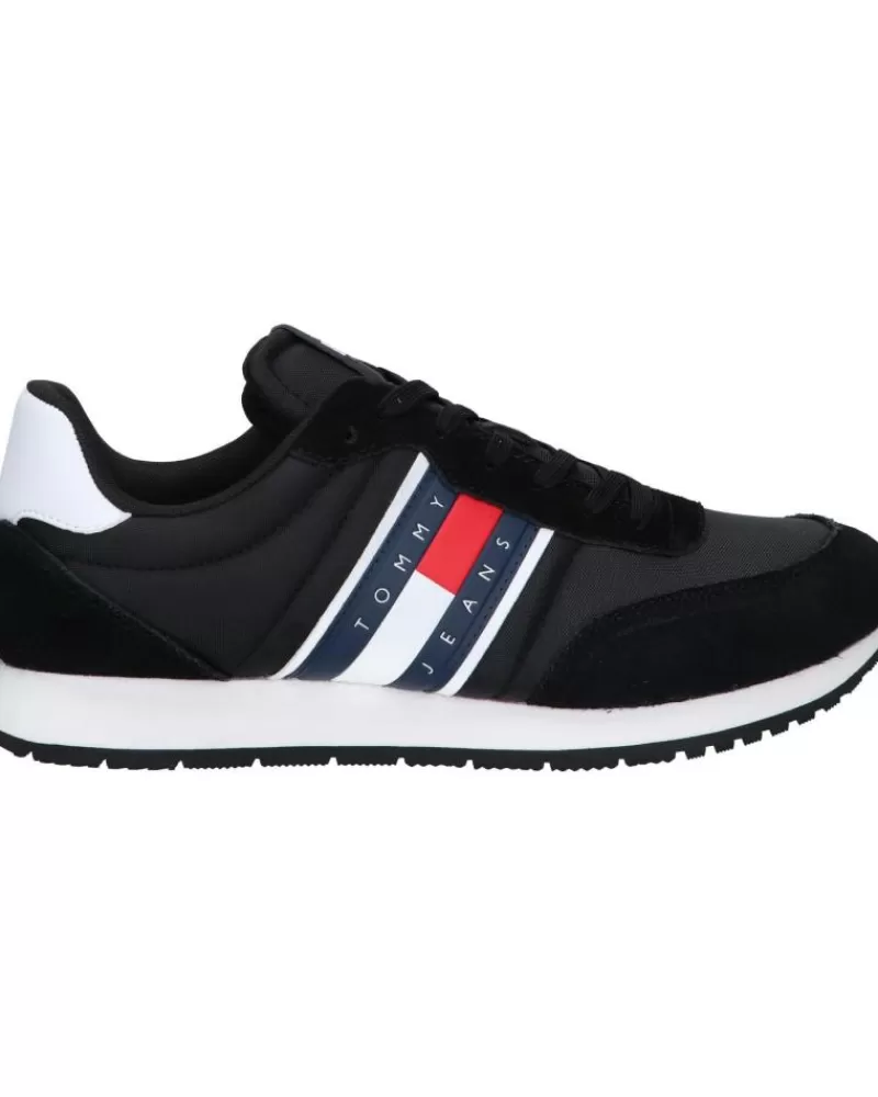 Man TOMMY HILFIGER Man Zapatillas Deporte Em0Em01351 Runner Casual Ess Bds Black