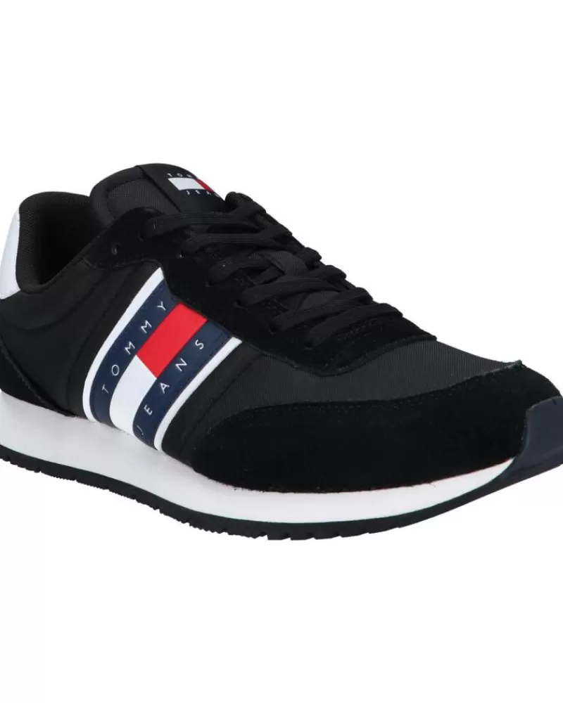 Man TOMMY HILFIGER Man Zapatillas Deporte Em0Em01351 Runner Casual Ess Bds Black
