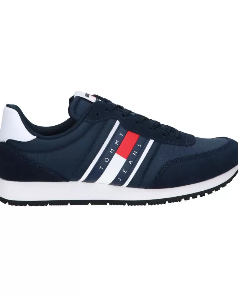 Man TOMMY HILFIGER Man Zapatillas Deporte Em0Em01351 Runner Casual Ess C1G Dark Night Navy