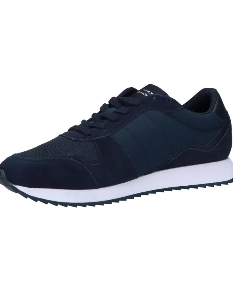 Man TOMMY HILFIGER Man Zapatillas Deporte Fm0Fm04886 Runner Evo Mix Ess Dw5 Desert Sky